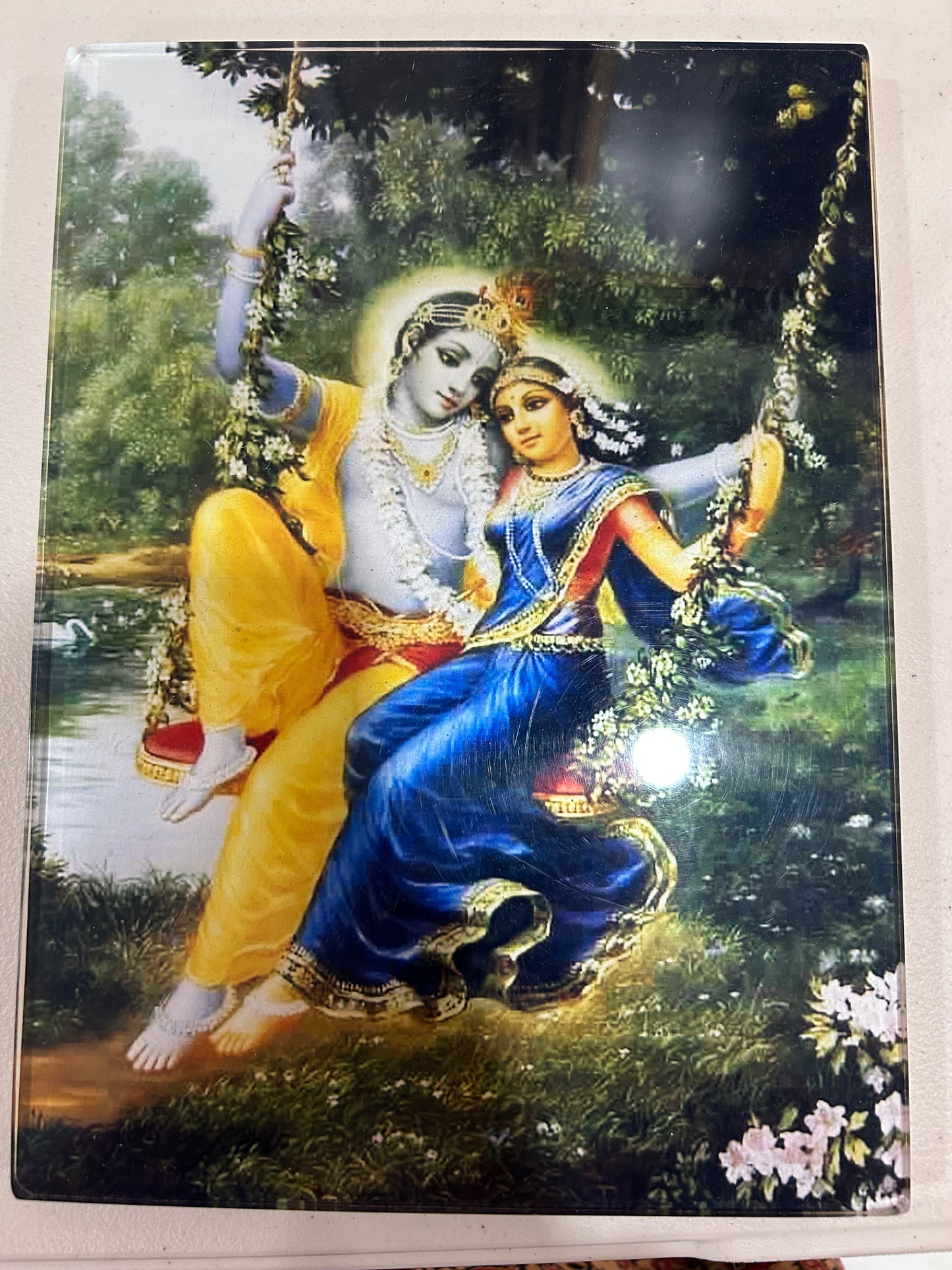 Picture Frame - Radha Krishna Swing - Medium